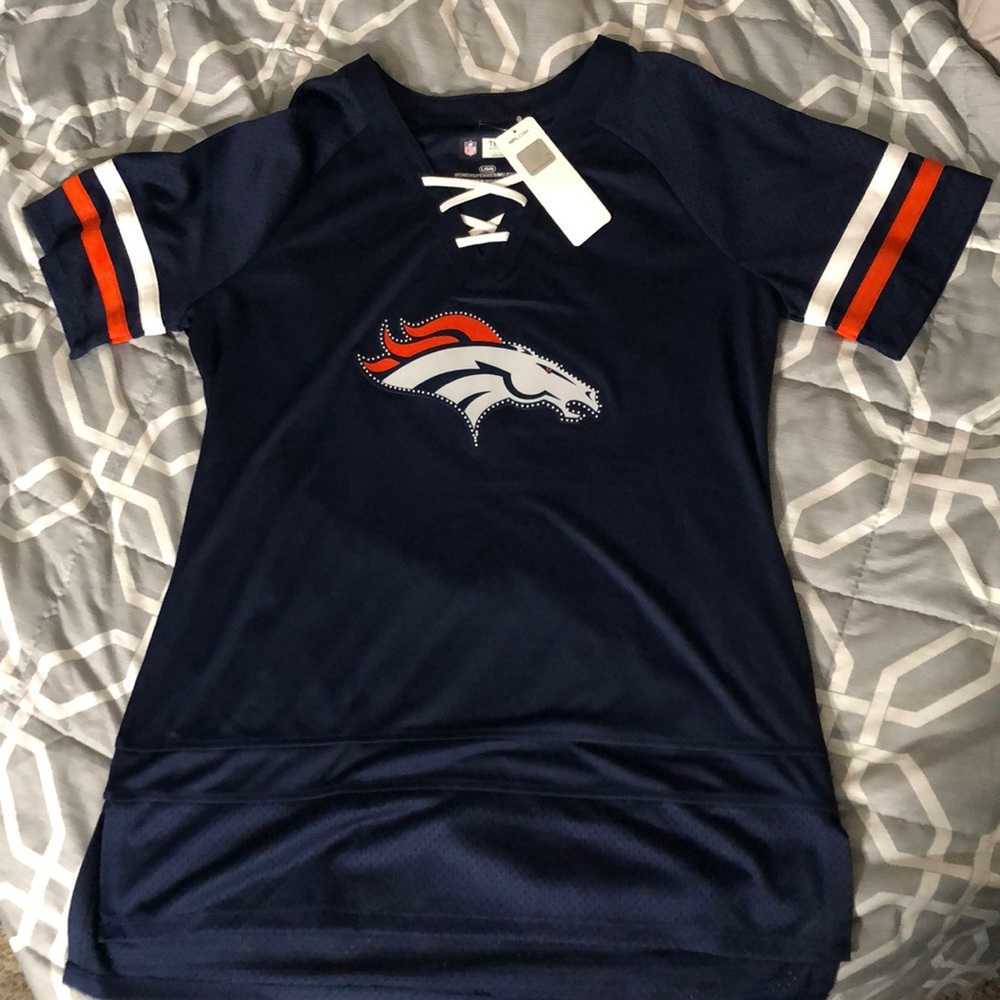 Broncos blouse